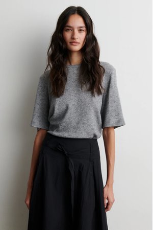 Second Female amala short sleeve mid grey