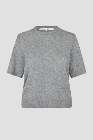 Second Female amala short sleeve mid grey back