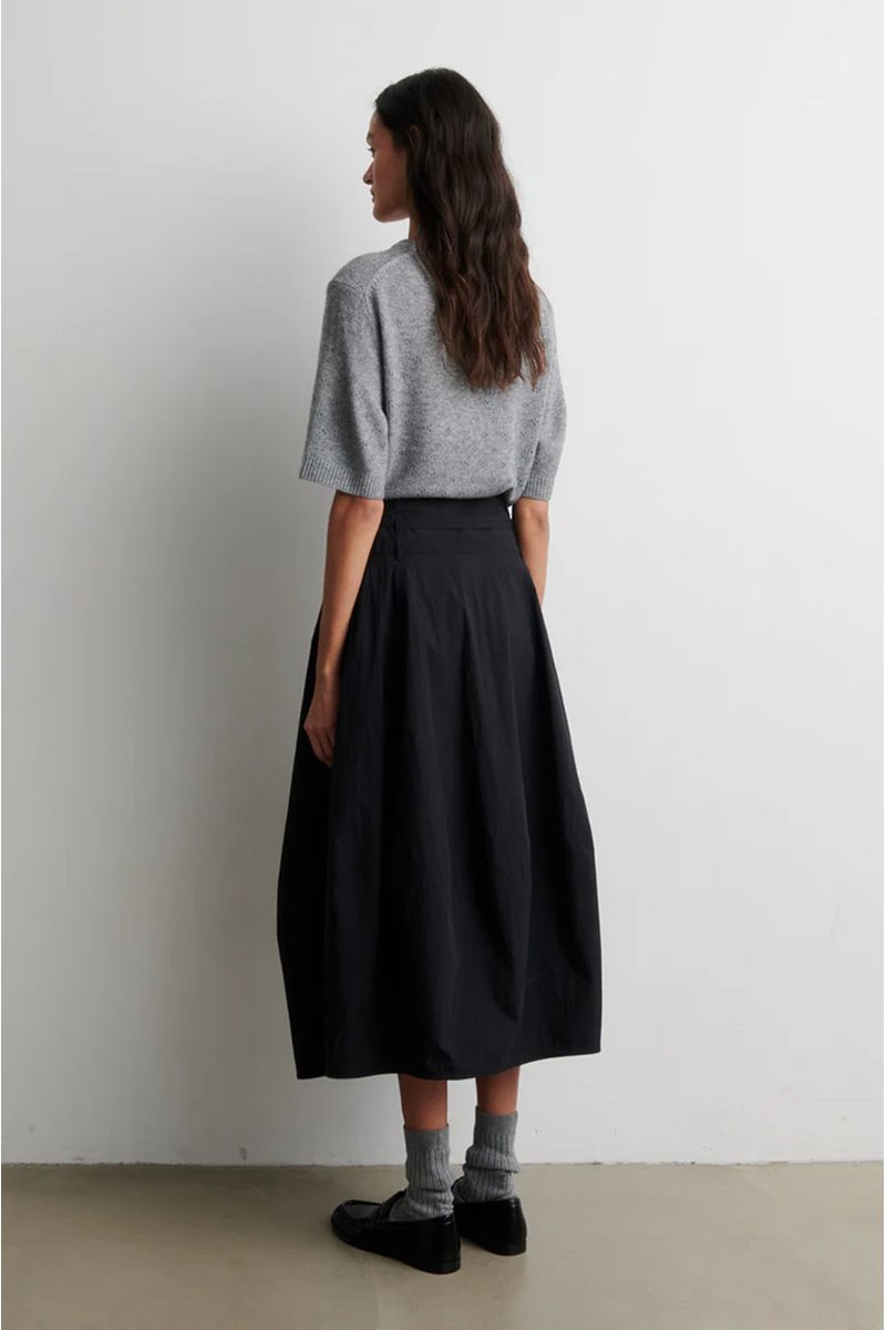 Second Female amala short sleeve mid grey detail
