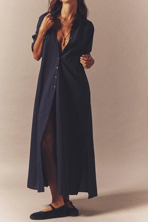 Xirena  boden dress navy detail