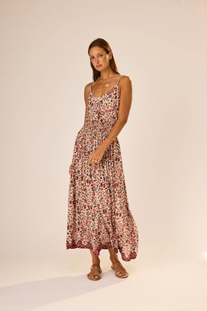 Natalie Martin bella skirt wildflower spice
