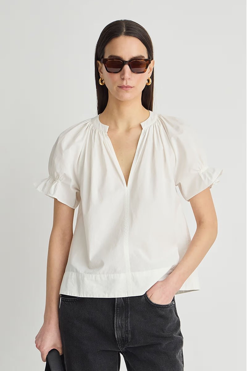 Apiece Apart lo capo top cream