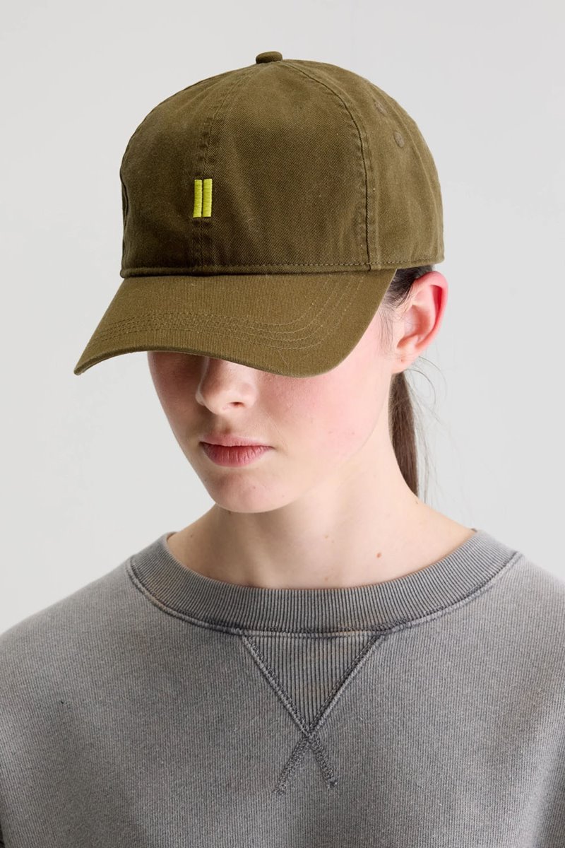 Bellerose dacor baseball cap khaki back