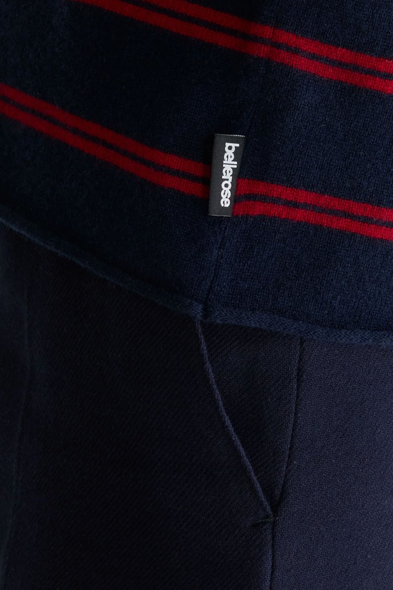 Bellerose sonza short-sleeve sweater detail