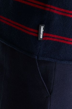 Bellerose sonza short-sleeve sweater detail