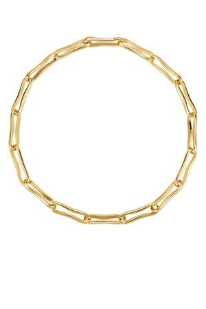 Shyla  chunky link necklace gold