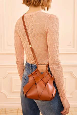 Ulla Johnson charlotte crossbody bag cognac