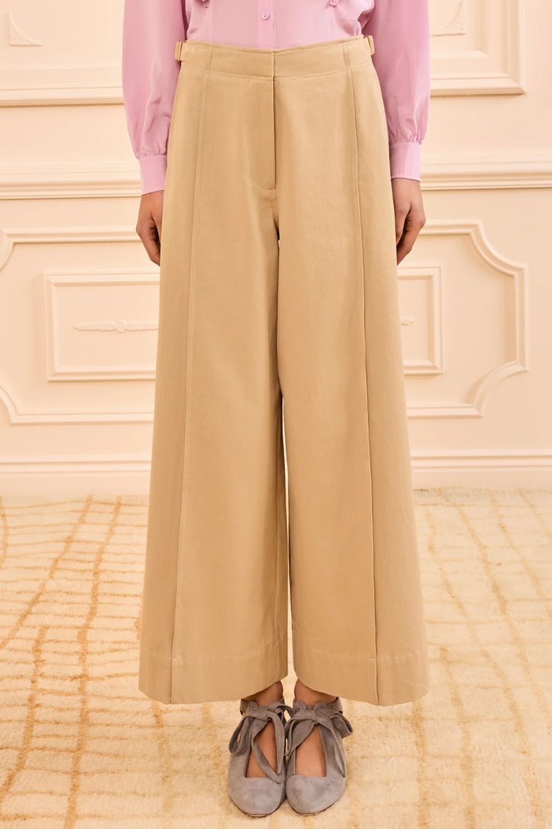 Ulla Johnson sasha trouser sahara side
