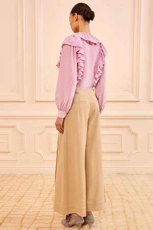 Ulla Johnson sasha trouser sahara detail