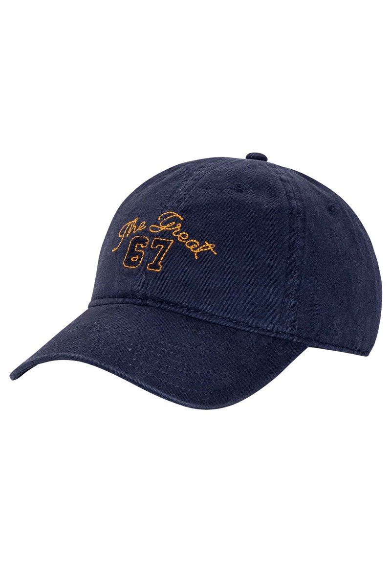 The Great the baseball cap navy detail