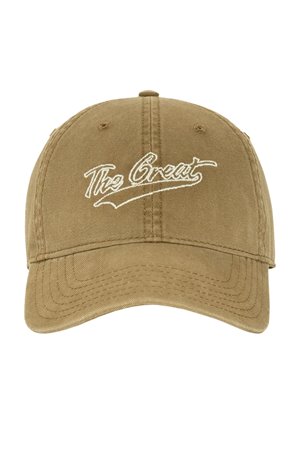 The Great the baseball cap khaki back
