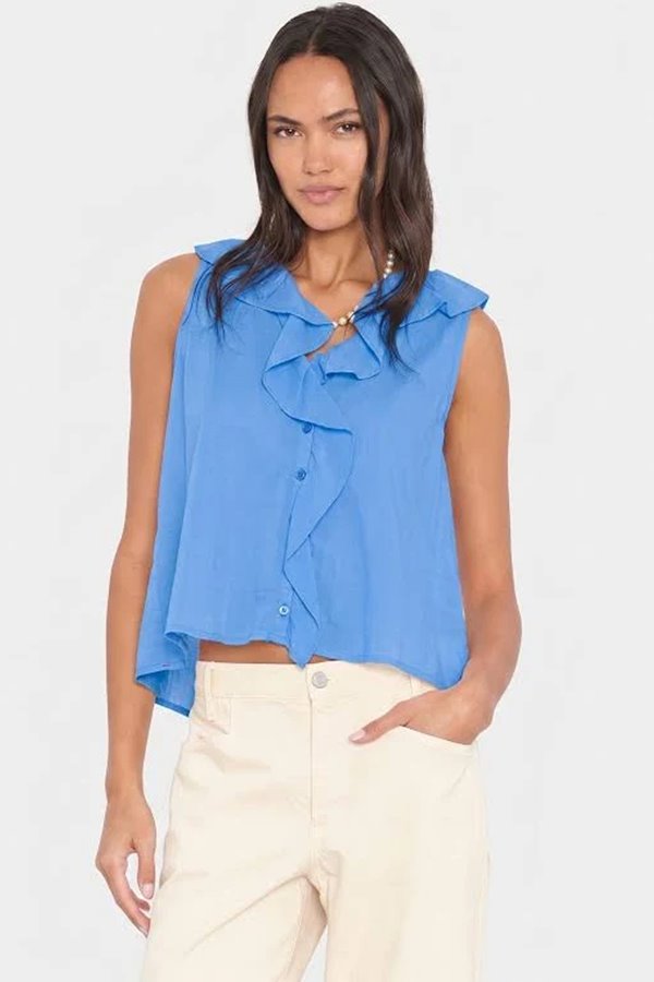 Xirena  Casara Top Blue Surf