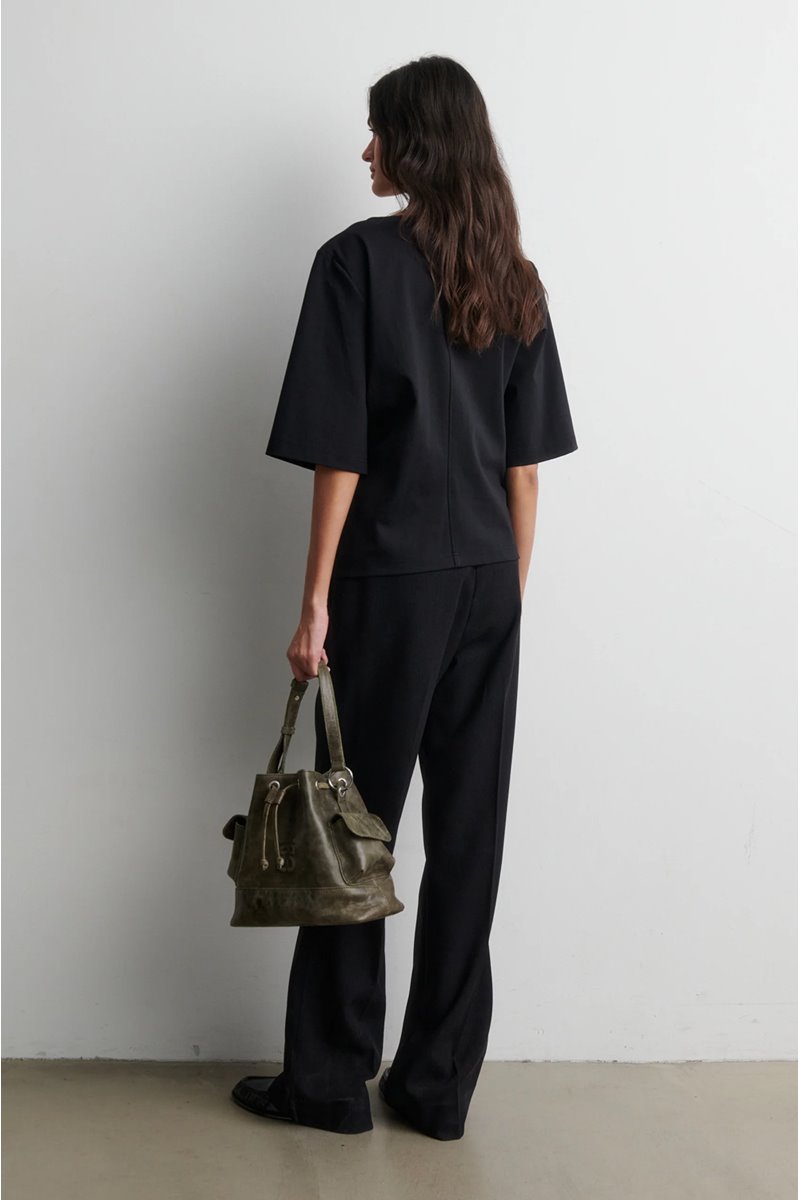 Second Female arkai drape tee back