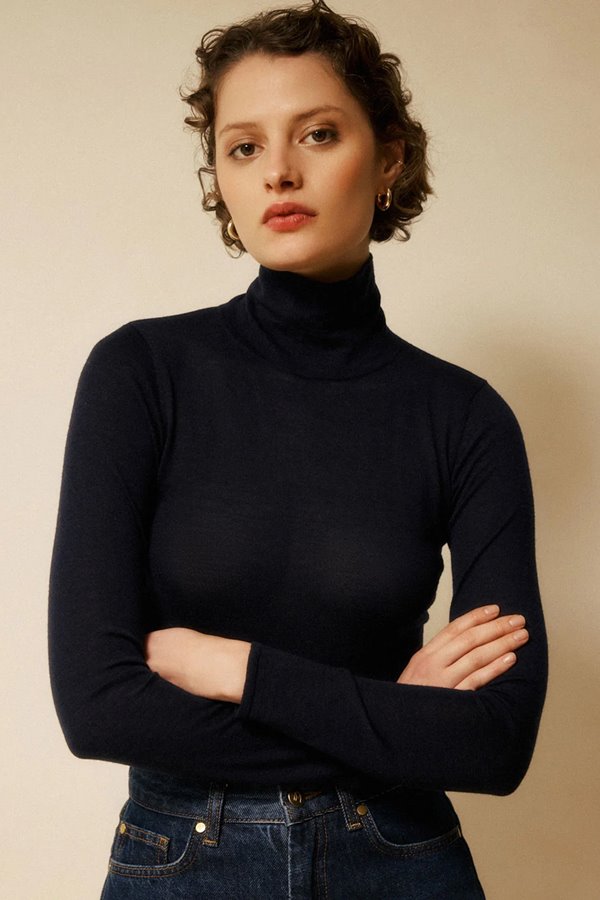 Petite Mendigote Mania Knit Navy