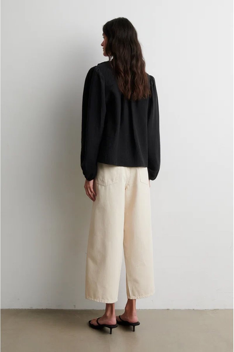 Second Female rayna frill blouse black detail