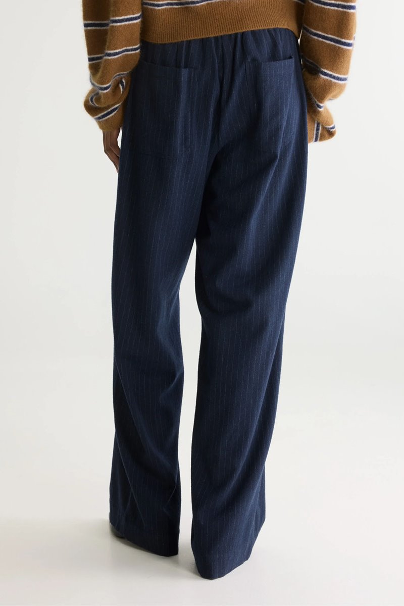 Bellerose solene pintstripe trouser side