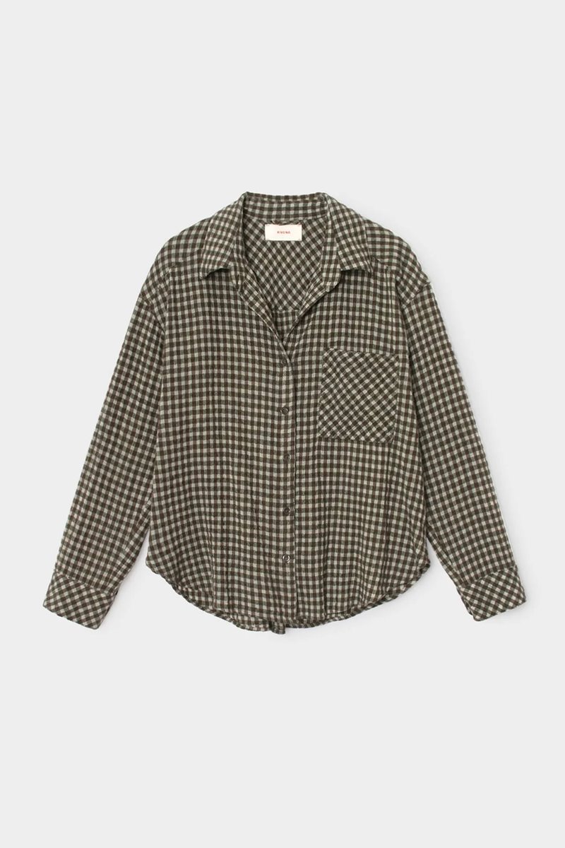 Xirena  jordy shirt mossy green back