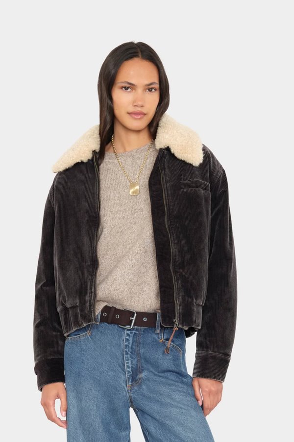 Xirena  Bradley Jacket Black Flint
