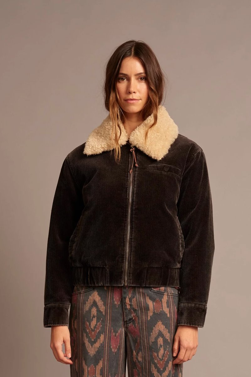 Xirena  bradley jacket black flint side
