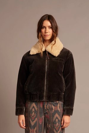 Xirena  bradley jacket black flint side