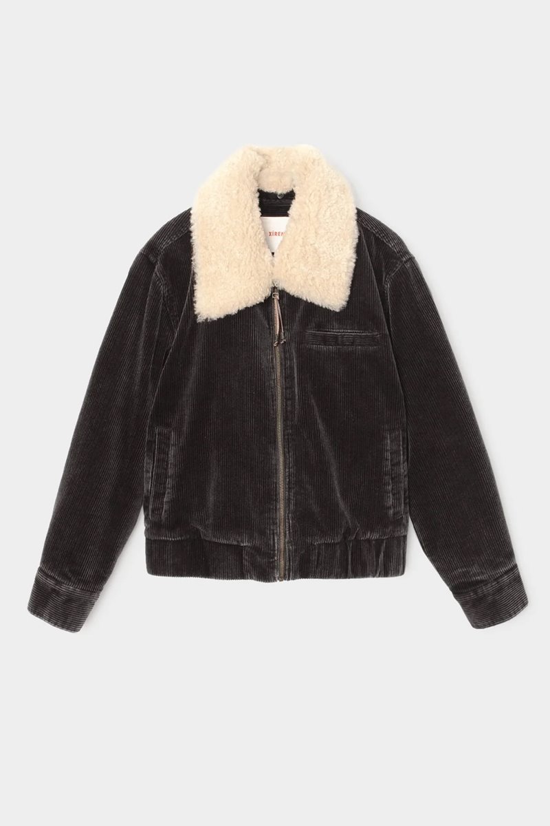 Xirena  bradley jacket black flint detail