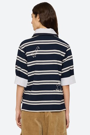 Sea NY mina novelty polo side