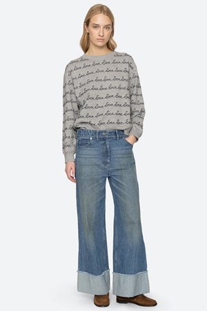 Sea NY vita sweatshirt grey back