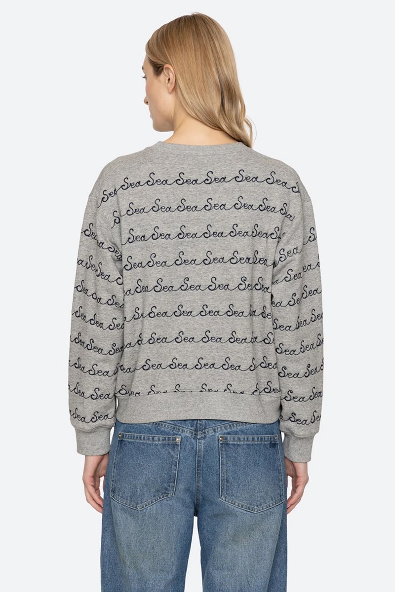 Sea NY vita sweatshirt grey detail