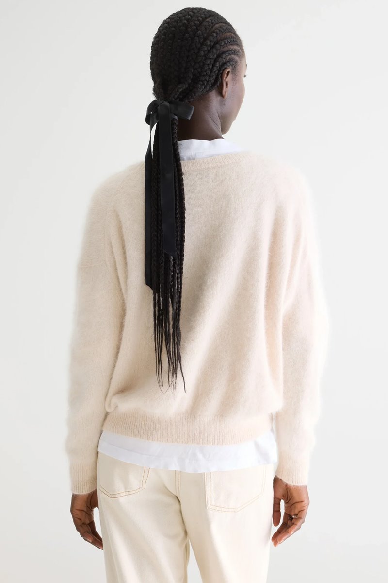 Bellerose datus knit parchemin side