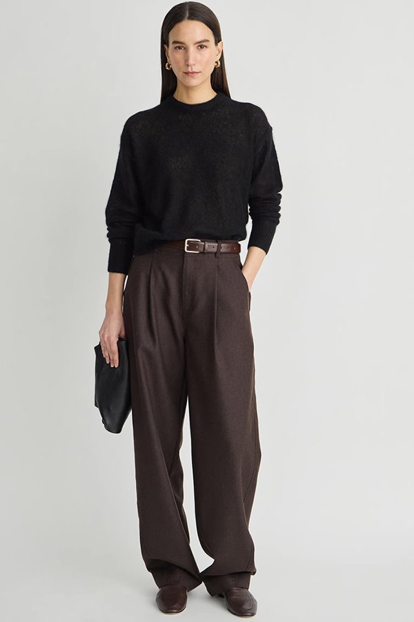 Apiece Apart Long Bari  Trouser Chocolate