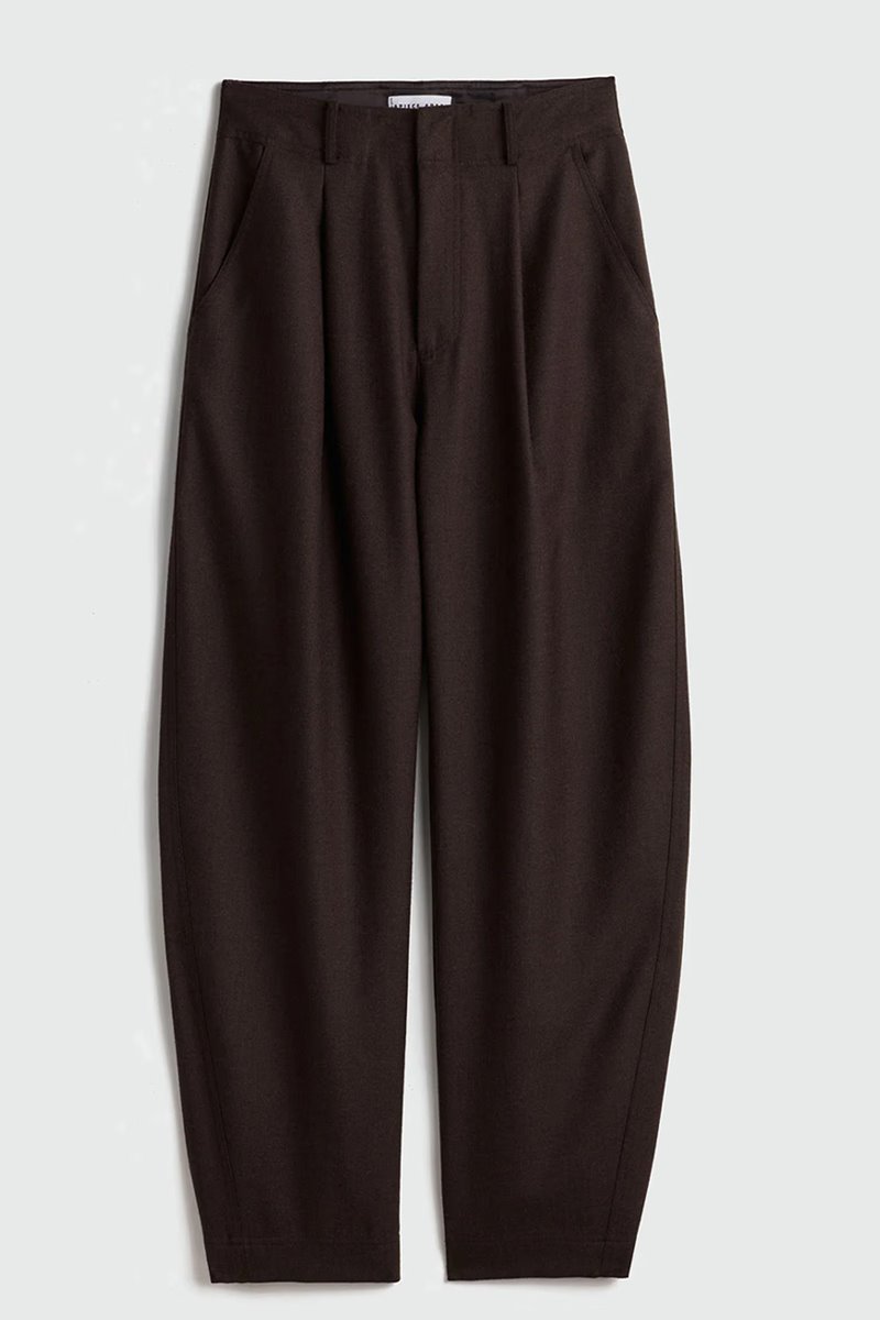 Apiece Apart long bari  trouser chocolate side
