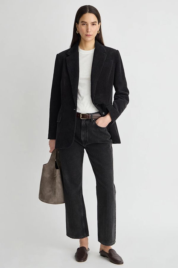 Apiece Apart Beloved Elsa Blazer Black