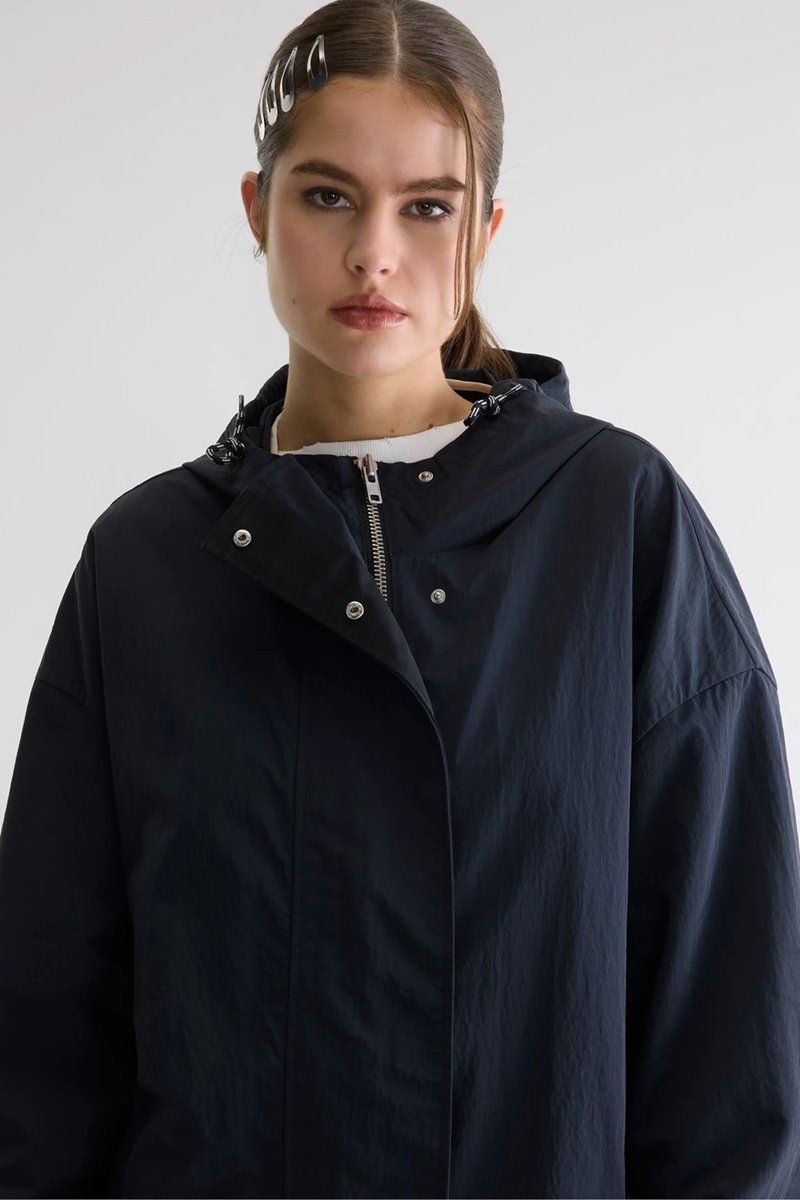 Bellerose henny jacket navy back