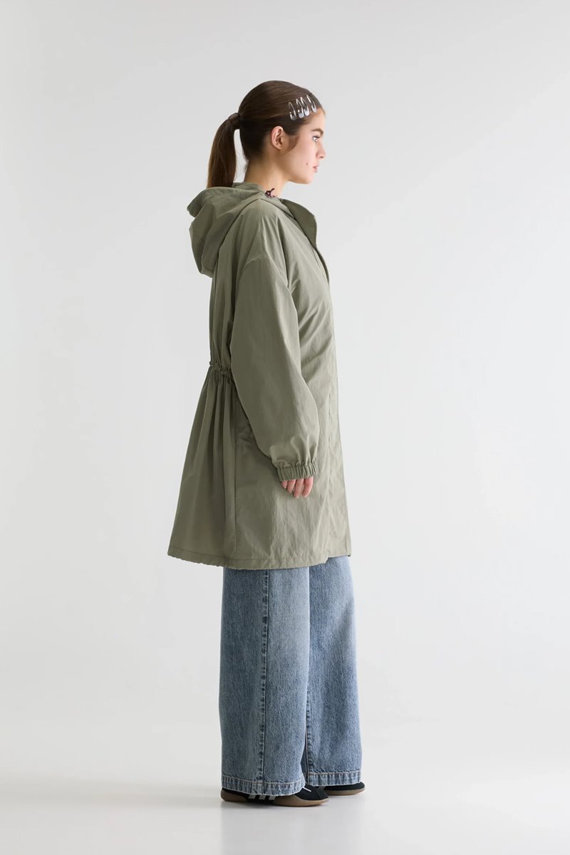 Bellerose henny jacket eucalyptus side