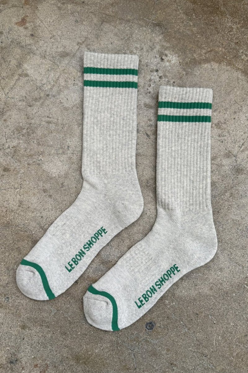 Le Bon Shoppe boyfriend sock light grey