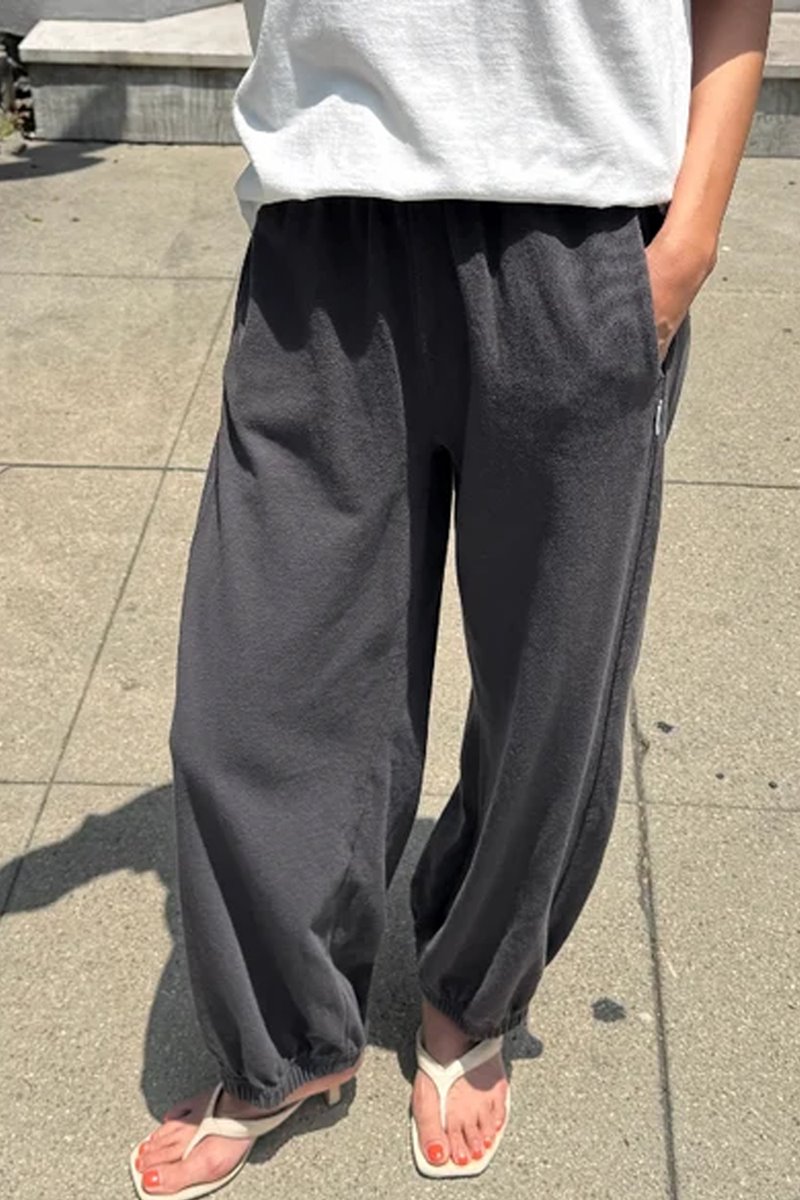 Le Bon Shoppe balloon pant dark slate