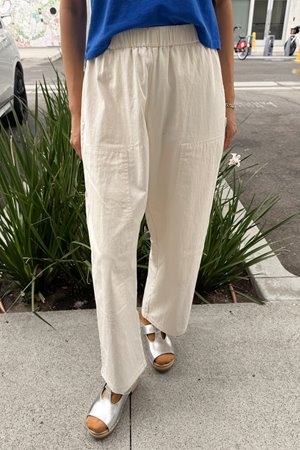 Le Bon Shoppe gardeners pant ecru