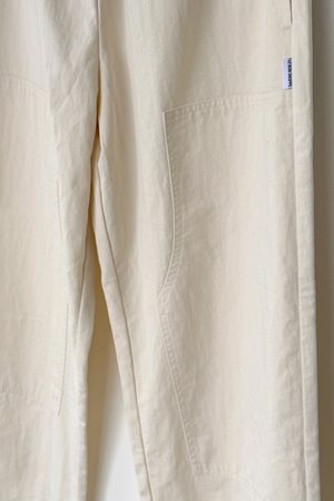 Le Bon Shoppe gardeners pant ecru back
