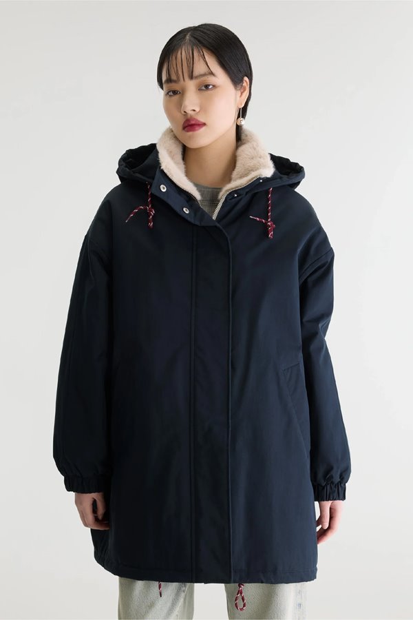 Bellerose jade parka navy