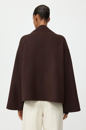 Soft Goat short jacket  back