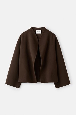 Soft Goat short jacket  side