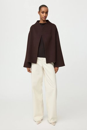 Soft Goat short jacket  detail