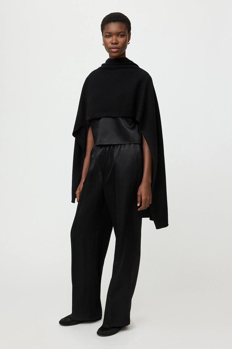 Soft Goat silk pants  detail