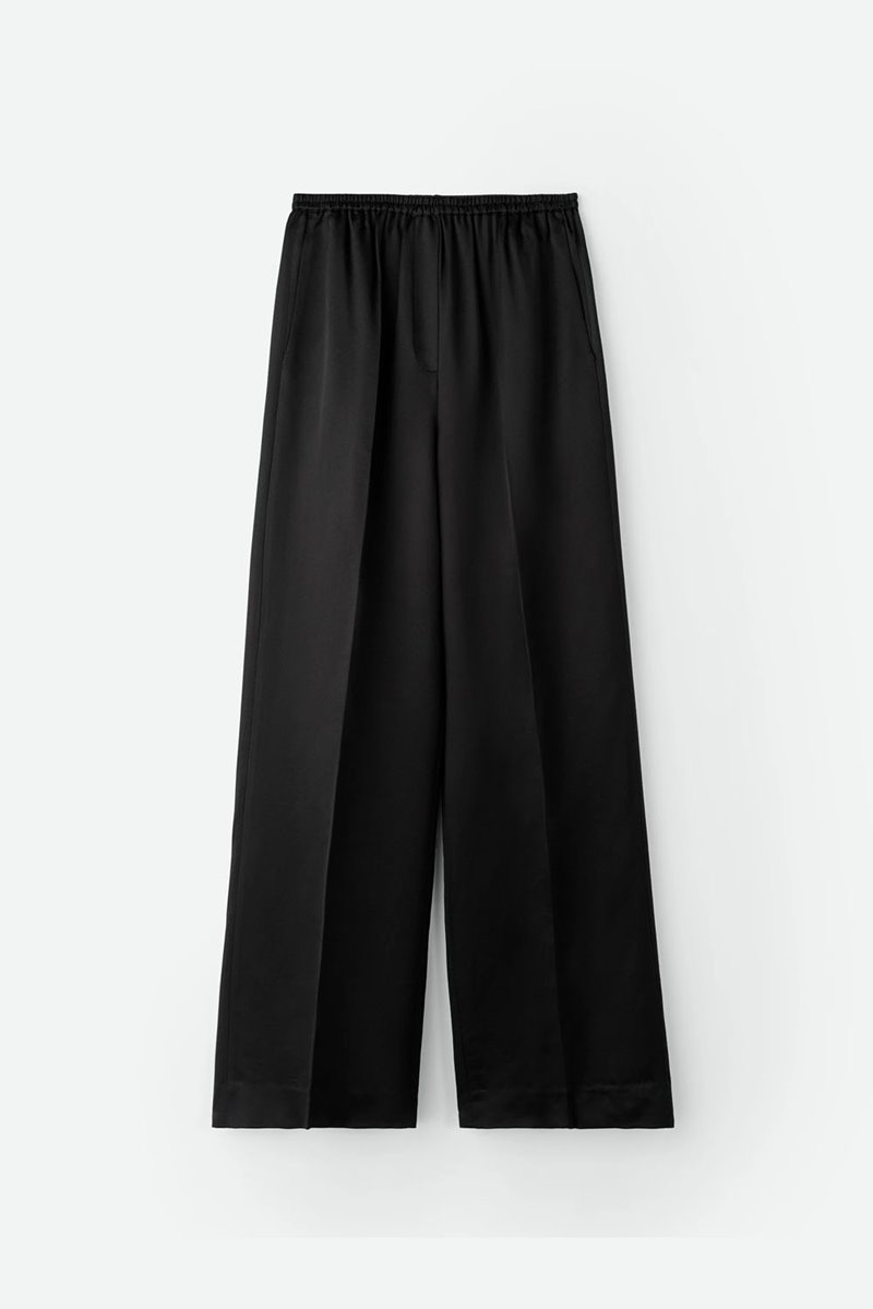 Soft Goat silk pants  back