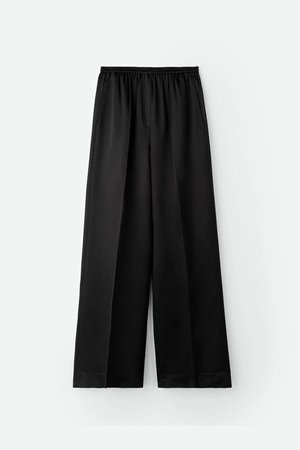 Soft Goat silk pants  back
