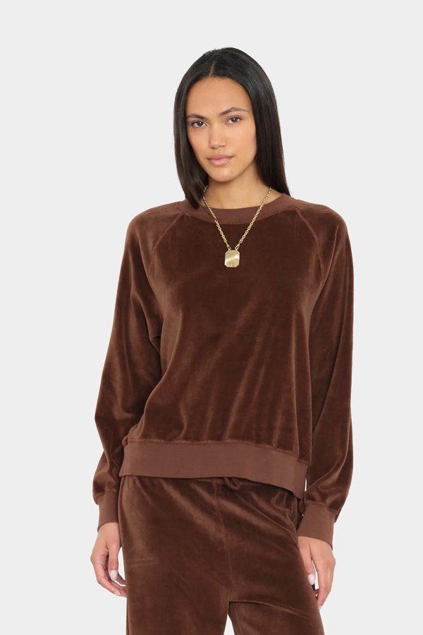 Xirena  pierre sweatshirt mocha brown