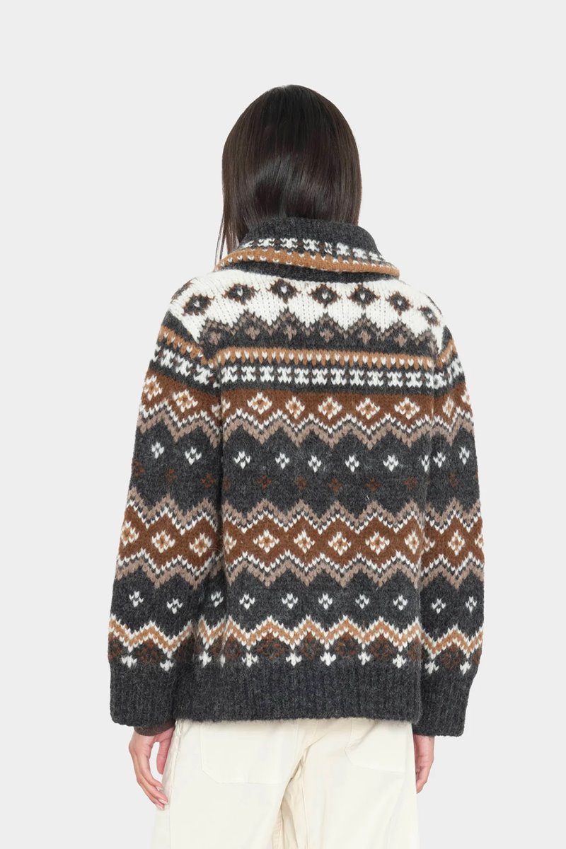 Xirena  vail cardigan creme caramel side