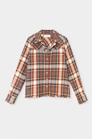 Xirena  eastwood shirt canyon brown side