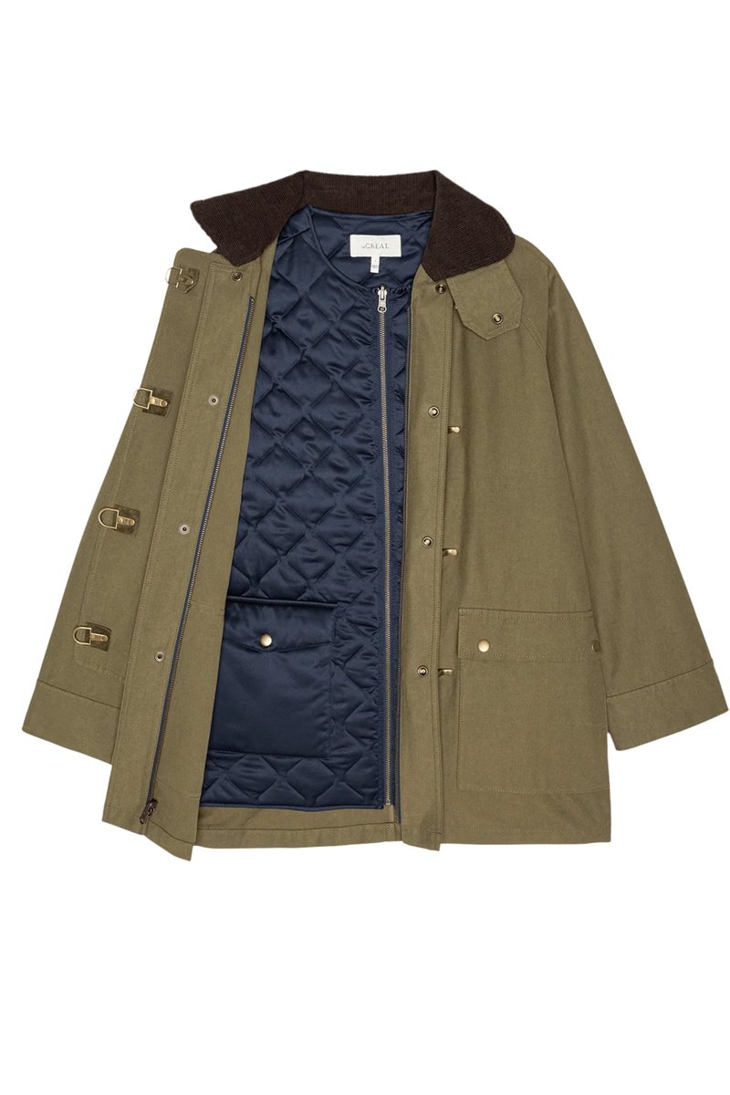 The Great the firefighter jacket back