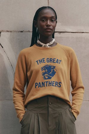 The Great the rookie sweatshirt growling panther